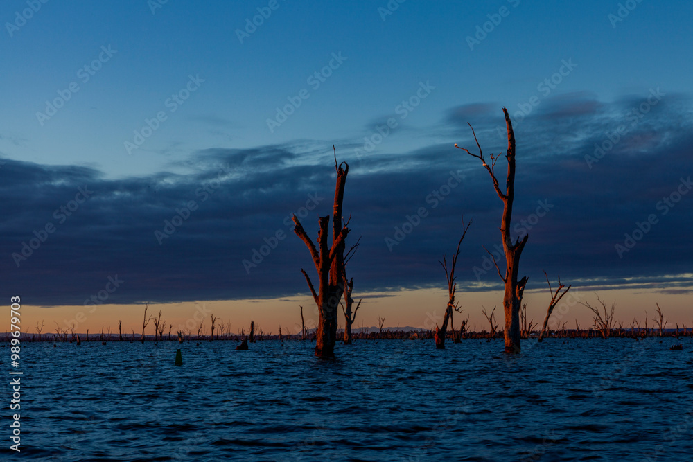 Lake Mulwala, Murray River, Hume, Australia Lake Mulwala, Murray River, Hume, Australia