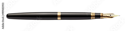 Classic Old Pen Isolated On transparent Background 