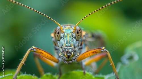 close up of insect generative ai