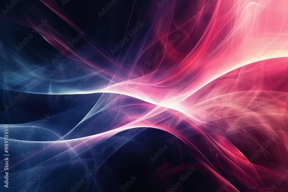 Abstract Background with Intertwined Glowing Lines and a Dark Background Abstract Background with Intertwined Glowing Lines and a Dark Background