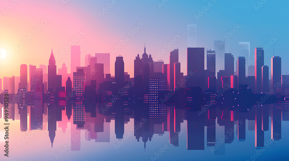 city skyline city skyline