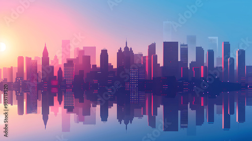 city skyline