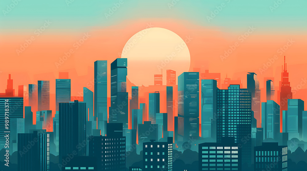 city skyline