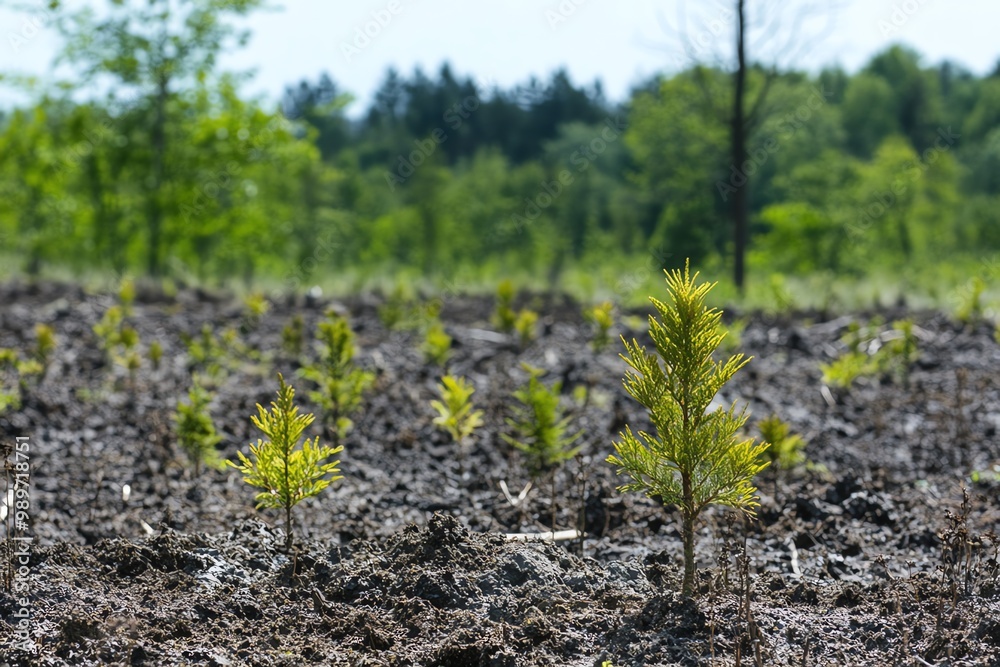 Plantation d'arbres pour la reforestation et le développement durable Plantation d'arbres pour la reforestation et le développement durable