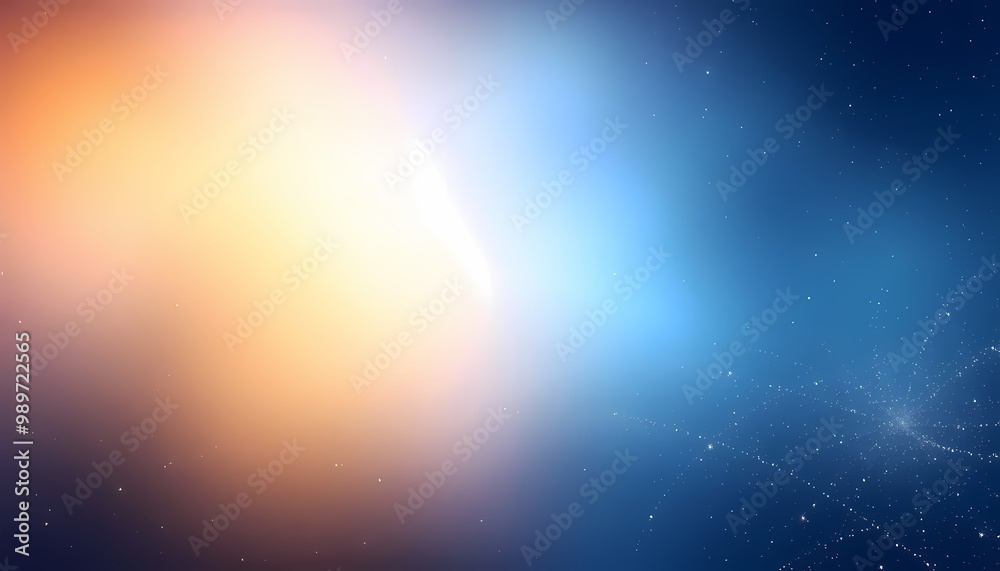 Cosmic Blue to Gold Gradient with Shimmering Particles Resembling Stardust Cosmic Blue to Gold Gradient with Shimmering Particles Resembling Stardust
