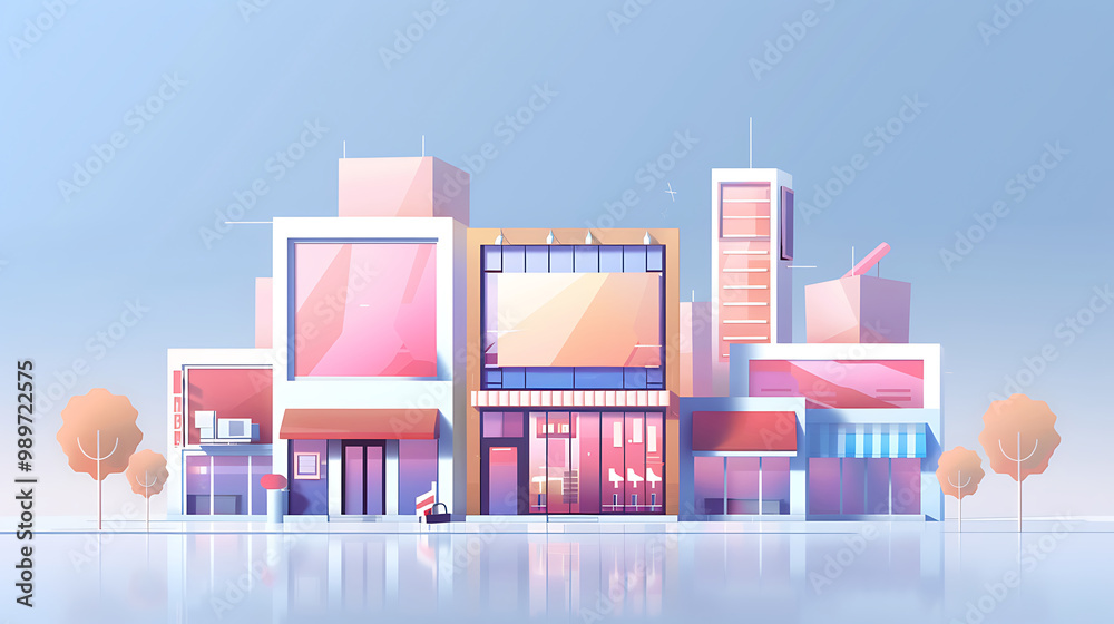 city skyline illustration city skyline illustration