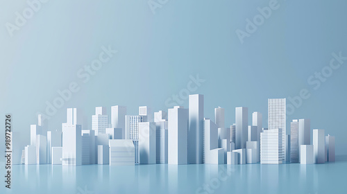 city skyline illustration