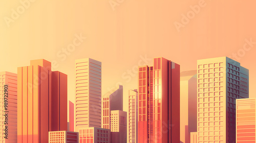 city skyline illustration