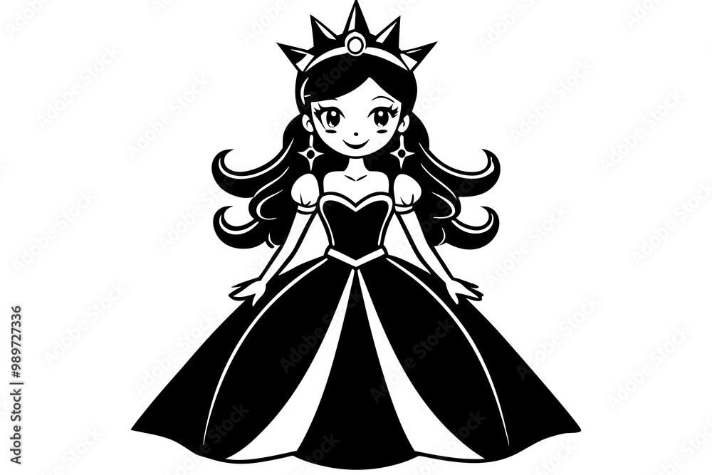 Princess vector art and illustration Princess vector art and illustration