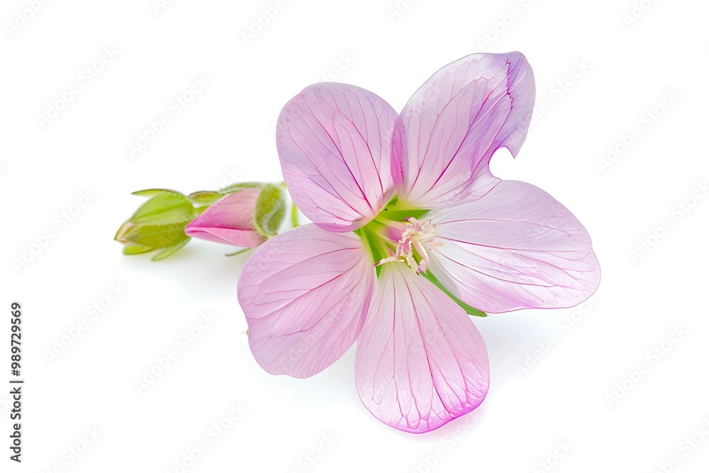 Dock Flower Flower isolated on white background. Dock Flower Flower isolated on white background.