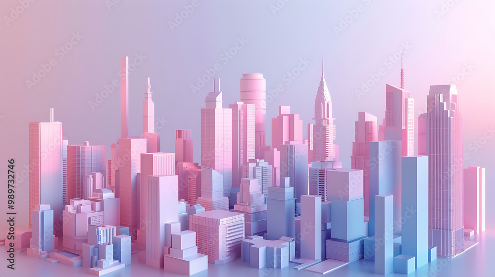 3d city