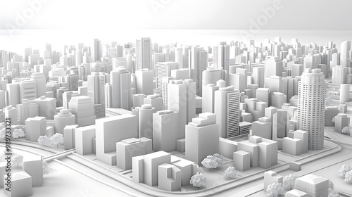 3d city