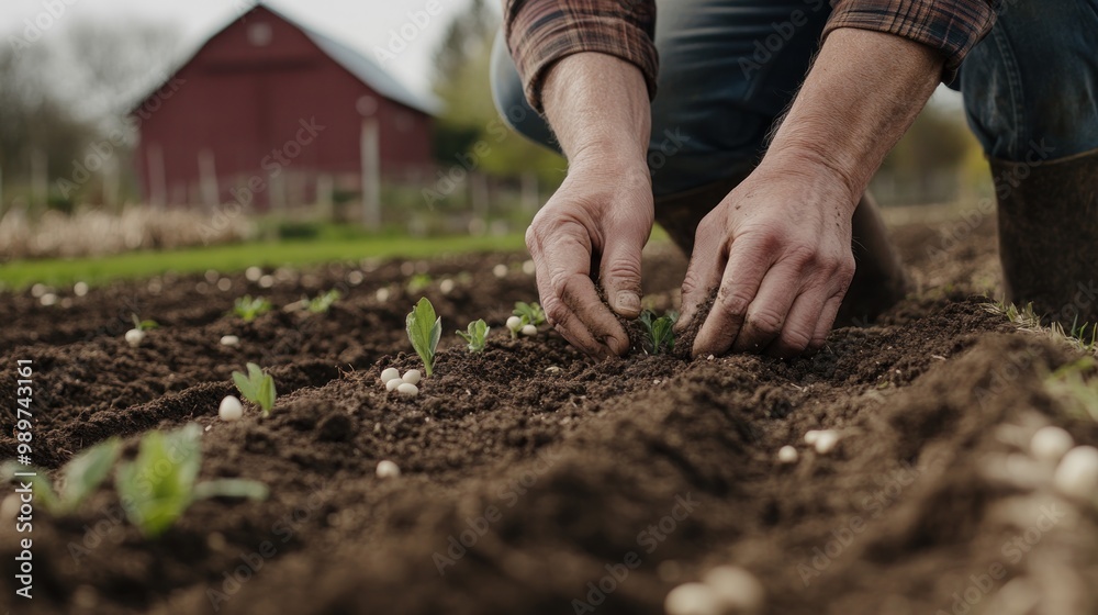 Planting New Life: Hands in the Soil Planting New Life: Hands in the Soil