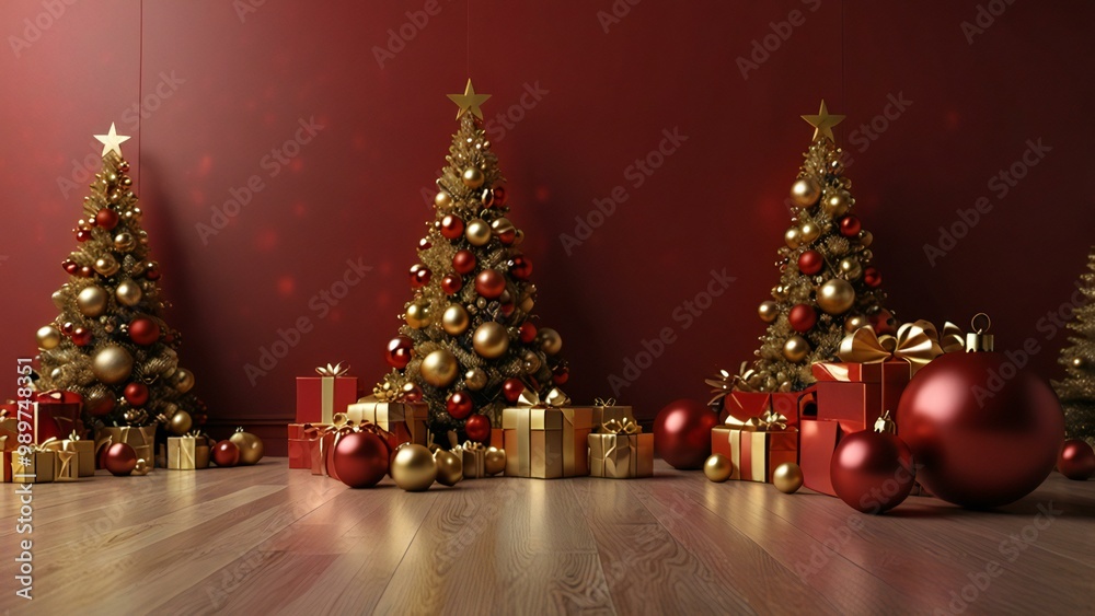 christmas tree and decorations christmas tree and decorations