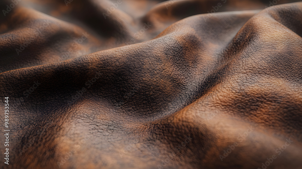 Rough Weathered Leather with Creases Rough Weathered Leather with Creases