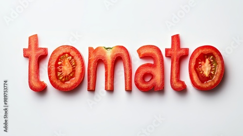Tomato Word Art