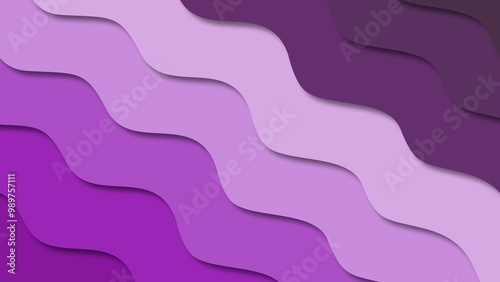 pink and purple wave with abstract background