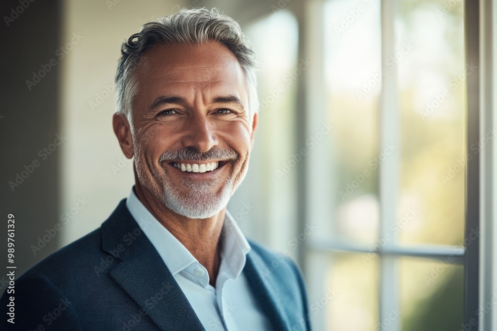 High-resolution brightly lit photorealistic candid photograph of a joyful senior businessman, styled like a high-end lifestyle magazine. The light, bright feel enhances his happiness. High-resolution brightly lit photorealistic candid photograph of a joyful senior businessman, styled like a high-end lifestyle magazine. The light, bright feel enhances his happiness.