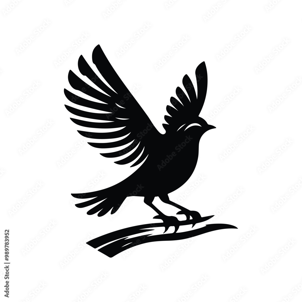 A Bird vector illustration for Logo and T-Shirt design A Bird vector illustration for Logo and T-Shirt design