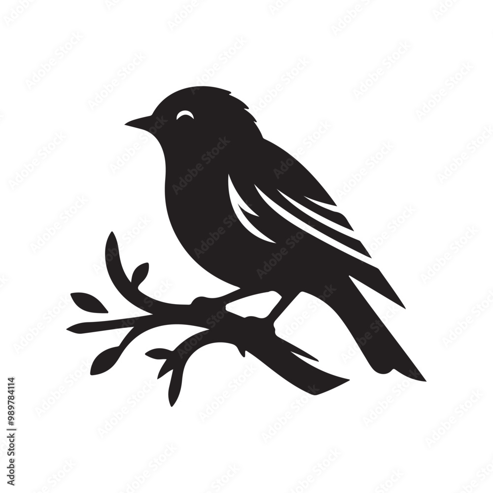 Obraz premium A Bird vector illustration for Logo and T-Shirt design 