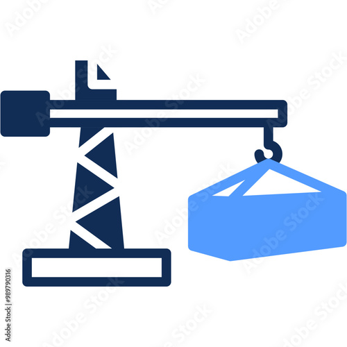 Crane Machine Icon