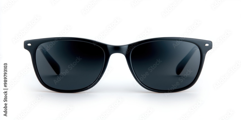 Black Sunglasses Isolated on White Background Black Sunglasses Isolated on White Background