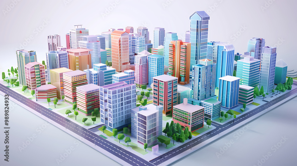 3d city 3d city