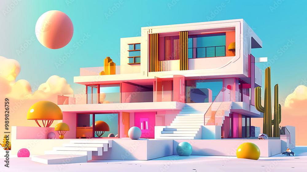 3d render building design 3d render building design