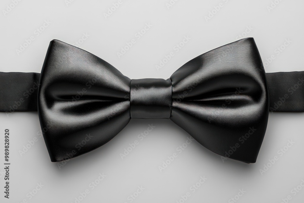 Classic black bow tie isolated on white background. Classic black bow tie isolated on white background.