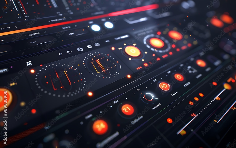 Futuristic technology circuit board. 3d rendering toned image Futuristic technology circuit board. 3d rendering toned image