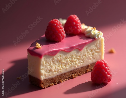 Indulge Your Senses: Cinematic Cheesecake Render in 4K

 photo