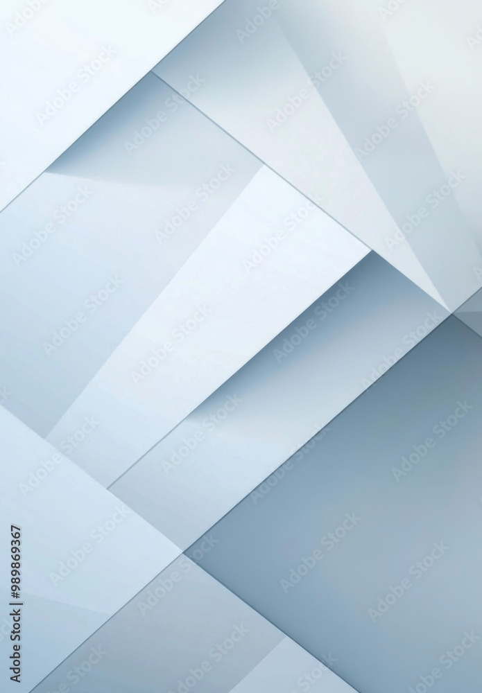 Light blue and white background featuring a simple geometric pattern with triangles Light blue and white background featuring a simple geometric pattern with triangles
