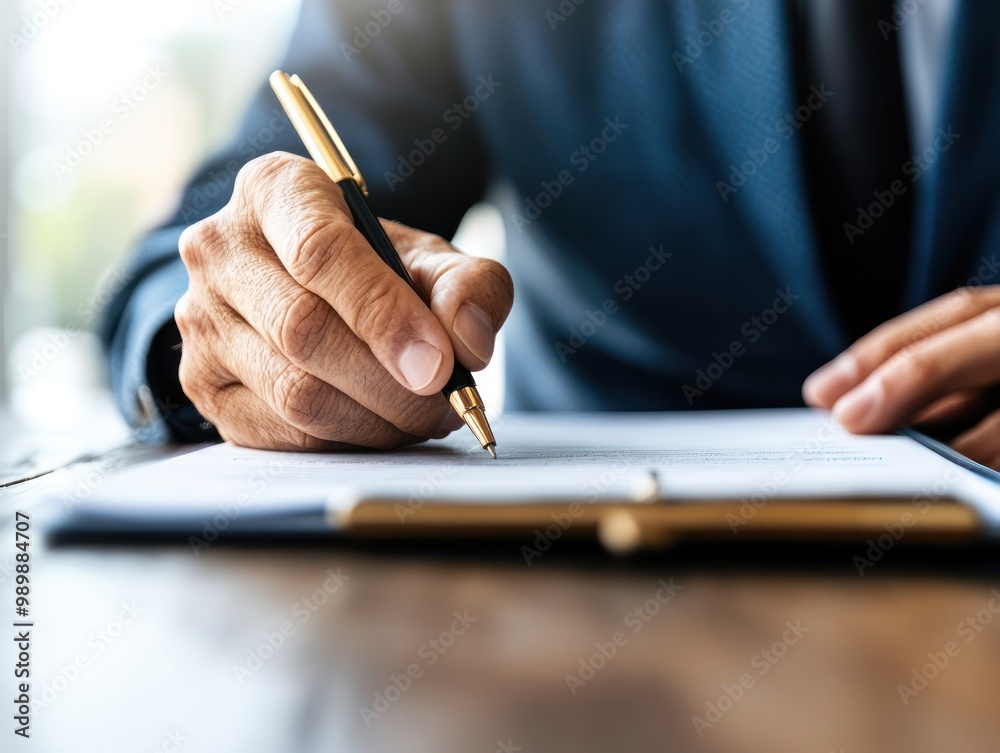 An investor leaning forward with interest during a startup pitch, taking notes on a tablet