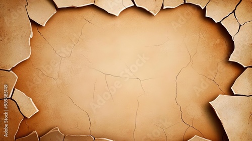 Old background with richly textured grunge surface and cracked details