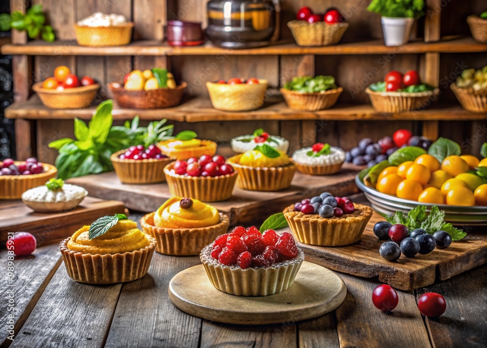 Deliciously Baked Pastry Case Ready for Fillings in a Rustic Kitchen Setting with Fresh Ingredients Deliciously Baked Pastry Case Ready for Fillings in a Rustic Kitchen Setting with Fresh Ingredients