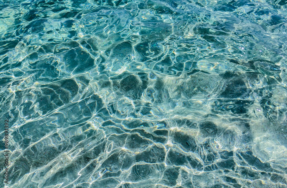 blue water surface blue water surface
