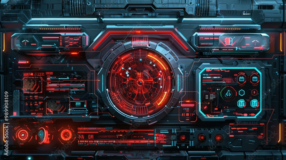 Crafting Futuristic Frames and Headers for HUD User Interface: Callouts, Info Boxes, and More