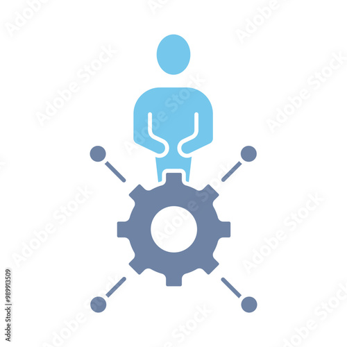 skill building concept line icon. Simple element illustration. skill building concept outline symbol design.