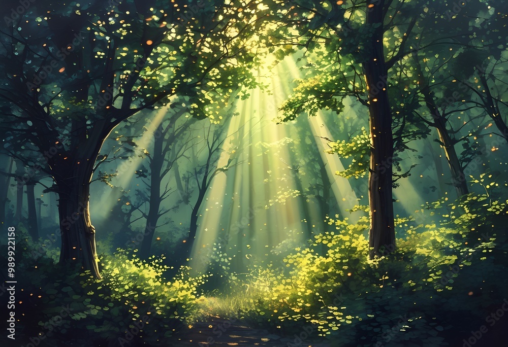 Fototapeta premium luminous vistas