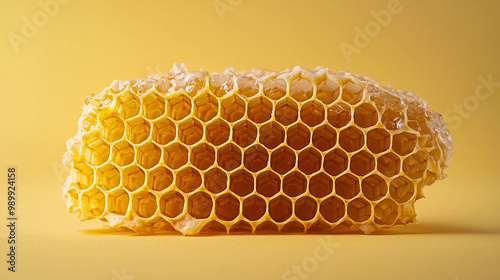 Golden Honeycomb: A close-u...