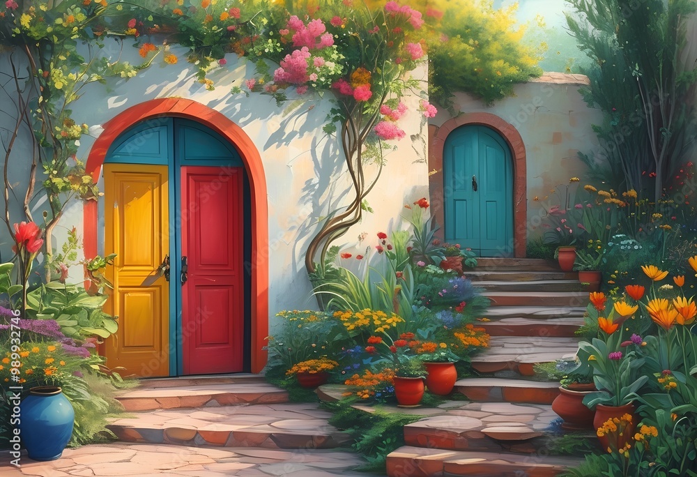 Fototapeta premium infinite doorways
