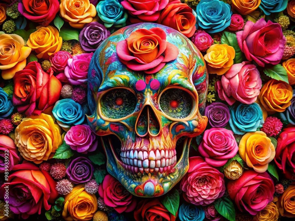 Intricate Skull Rose Design for Unique Artistic Creations and Floral-Themed Illustrations Intricate Skull Rose Design for Unique Artistic Creations and Floral-Themed Illustrations