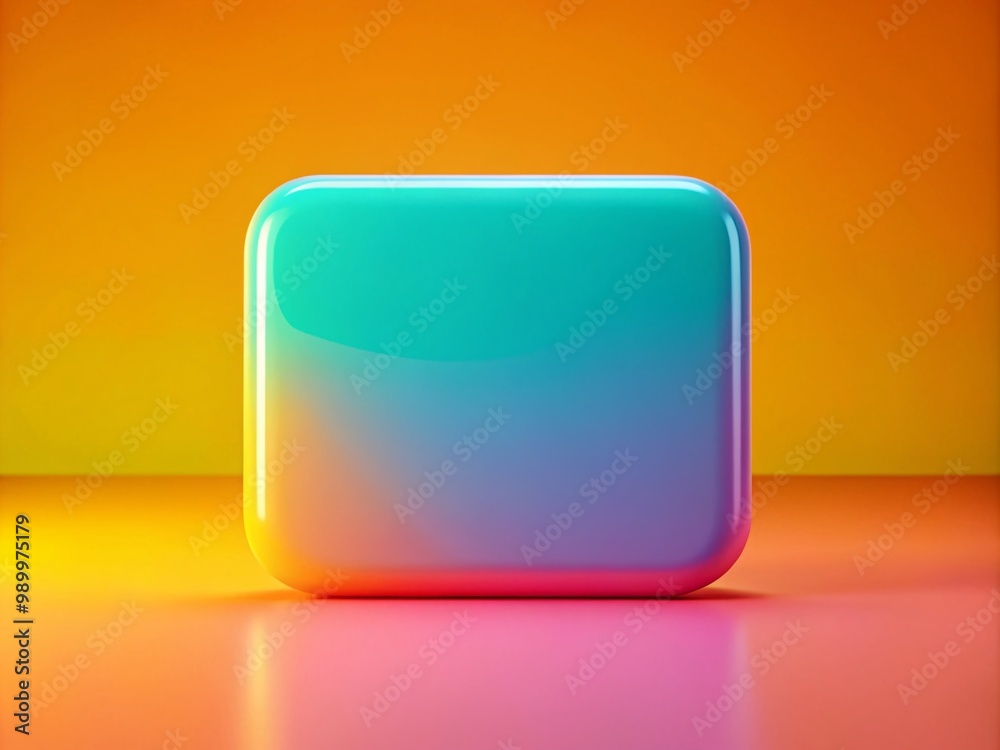 Smooth Rounded Edge Rectangle Shape on a Solid Background for Design and Creative Projects Use Smooth Rounded Edge Rectangle Shape on a Solid Background for Design and Creative Projects Use