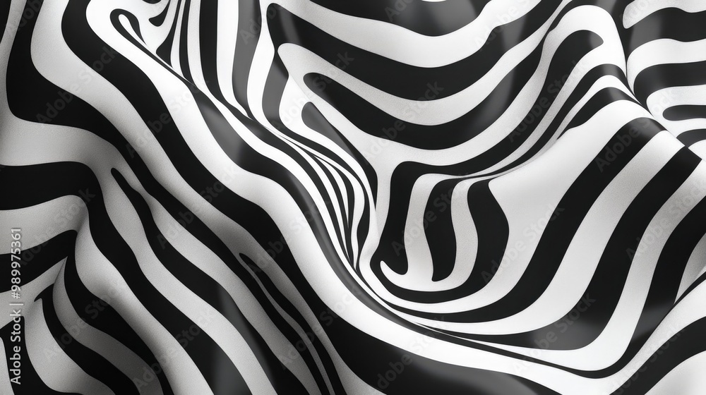 Bold black and white abstract lines forming a minimalist geometric pattern Bold black and white abstract lines forming a minimalist geometric pattern