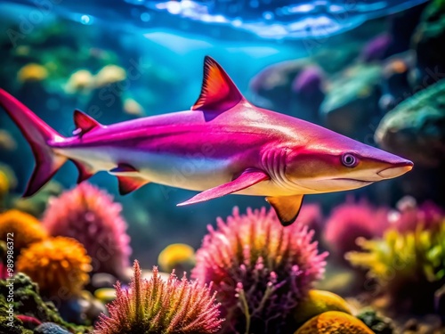 Stunning Roseline Shark for Sale in an Aquatic Setting with Vibrant Colors and Healthy Appearance photo