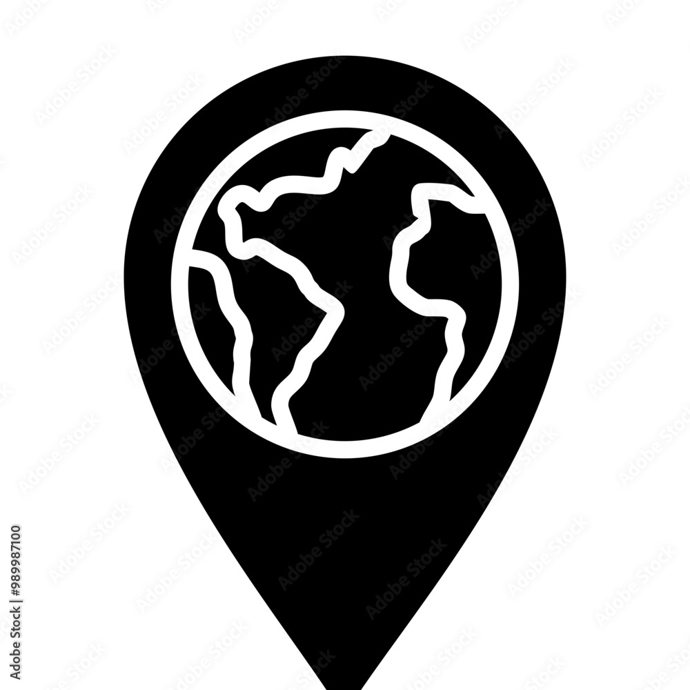 Global Location Icon