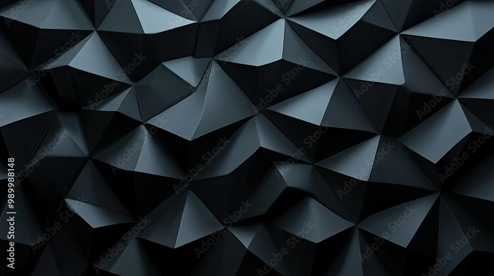 3D black diamond pattern with a smooth dark background, creating a sophisticated and abstract wallpaper. 3D black diamond pattern with a smooth dark background, creating a sophisticated and abstract wallpaper.