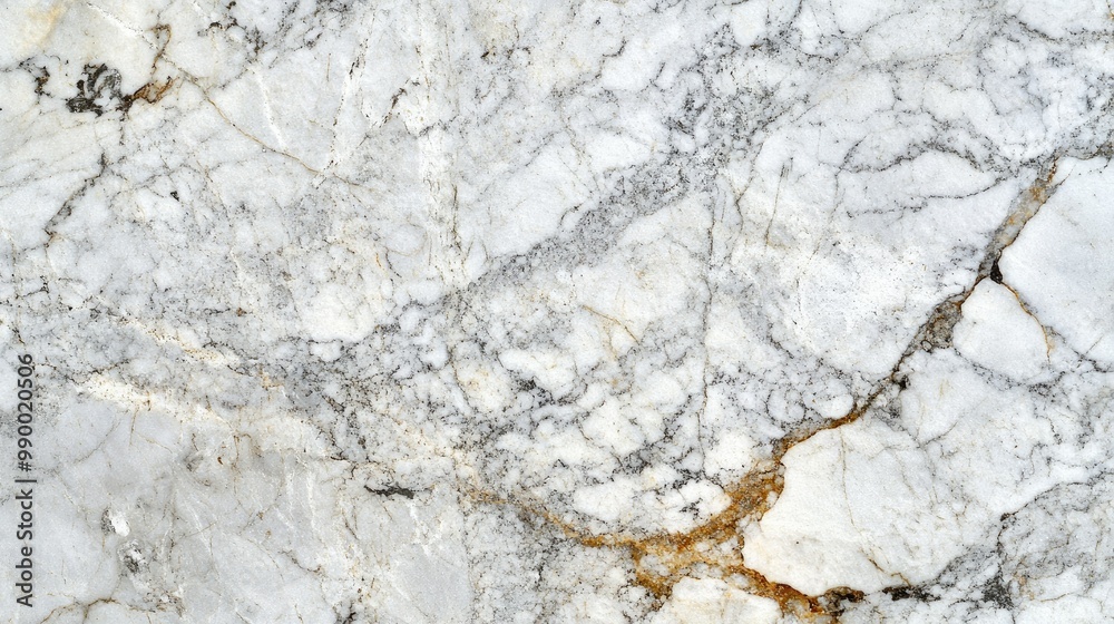 White Marble Texture with Gray Veins and Yellow Patches - Natural Stone Background White Marble Texture with Gray Veins and Yellow Patches - Natural Stone Background