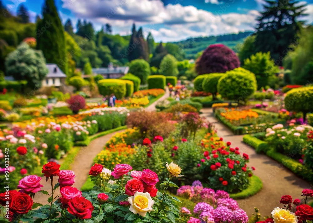 Vibrant Rose Gardens in Portland Showcasing a Kaleidoscope of Colors and Natural Beauty in Bloom Vibrant Rose Gardens in Portland Showcasing a Kaleidoscope of Colors and Natural Beauty in Bloom
