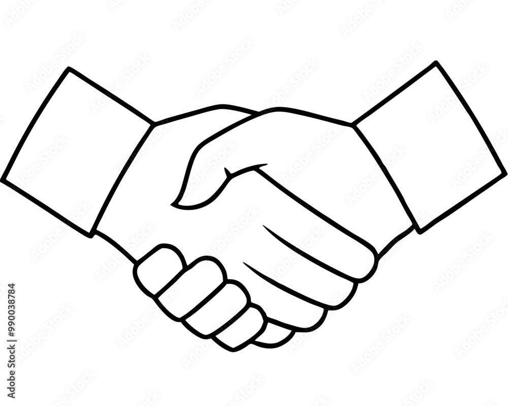 vector symbol of two hand shakes illustration vector symbol of two hand shakes illustration